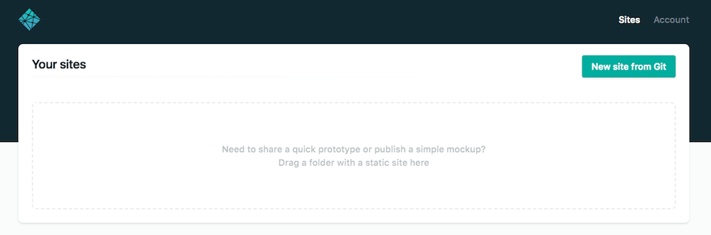 サイト未登録の画面